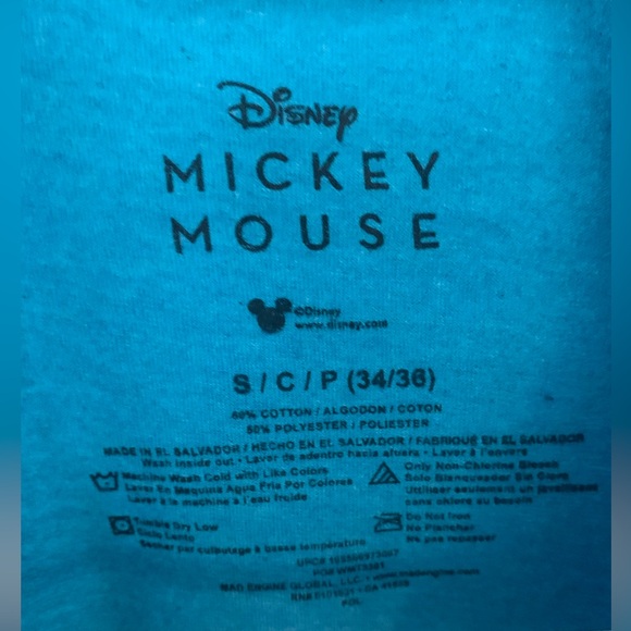 Mickey Mouse Dad Joke Shirt sz S (34/36) - Picture 5 of 7